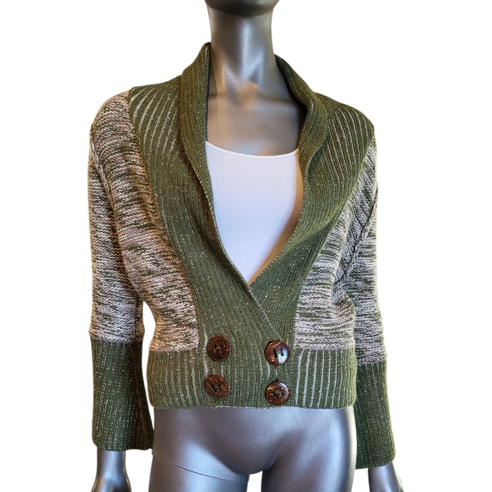 NWT Abeille Ligne Baby Alpaca Sweater Cardigan - Size Medium